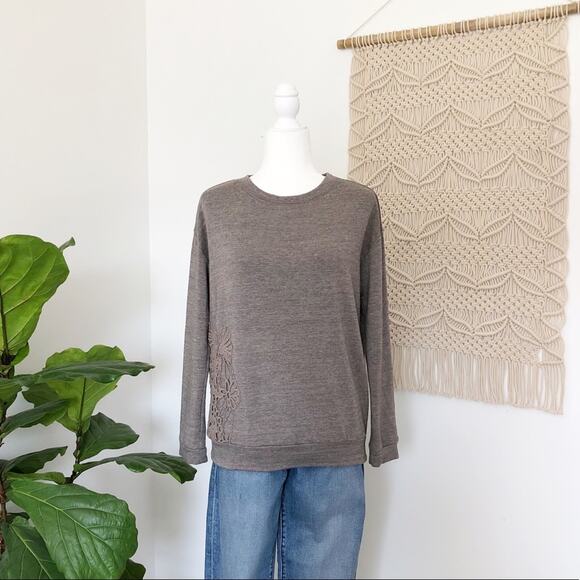 Heather By Bordeaux Super Soft Sweatshirt Size Small - Picture 5 of 10